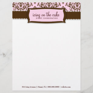 311 Icing on the Cake Pink Liquorice Letterhead
