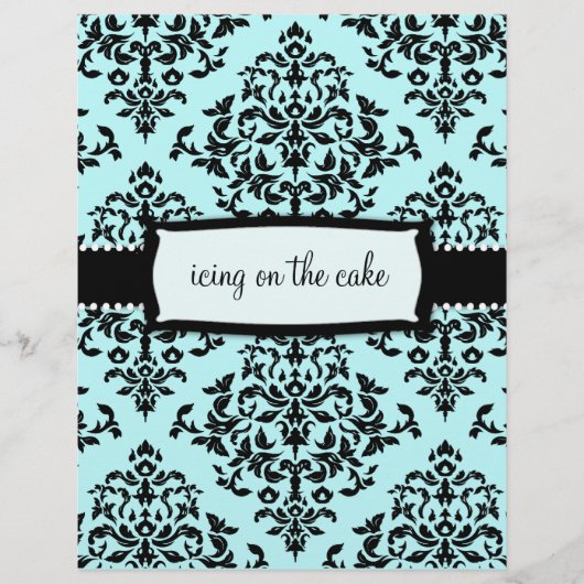 311-Icing on the Cake Something Blue Address Label (Front)