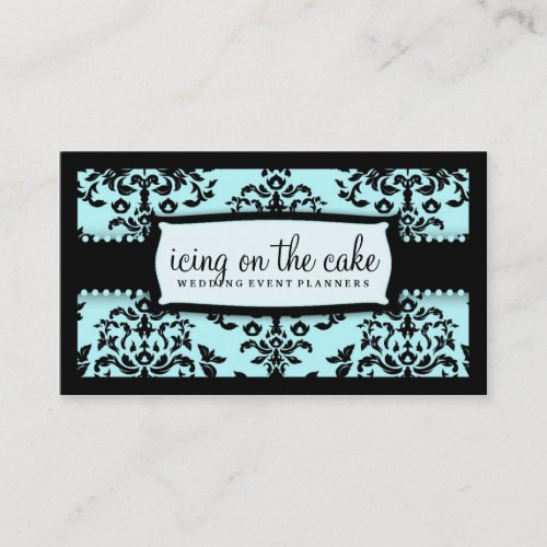 311 Icing on the Cake Something Blue Business Card