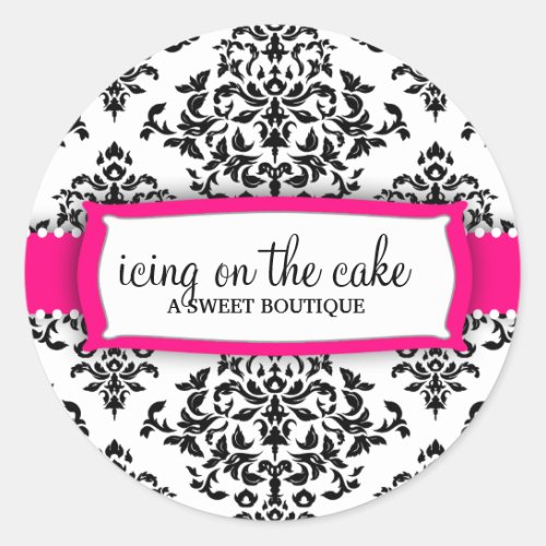 311 Icing on the Cake Strawberry Classic Round Sticker