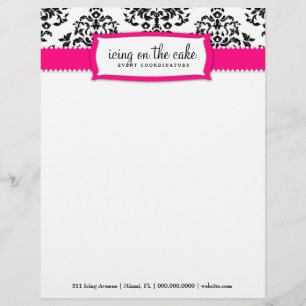 311 Icing on the Cake Strawberry Letterhead