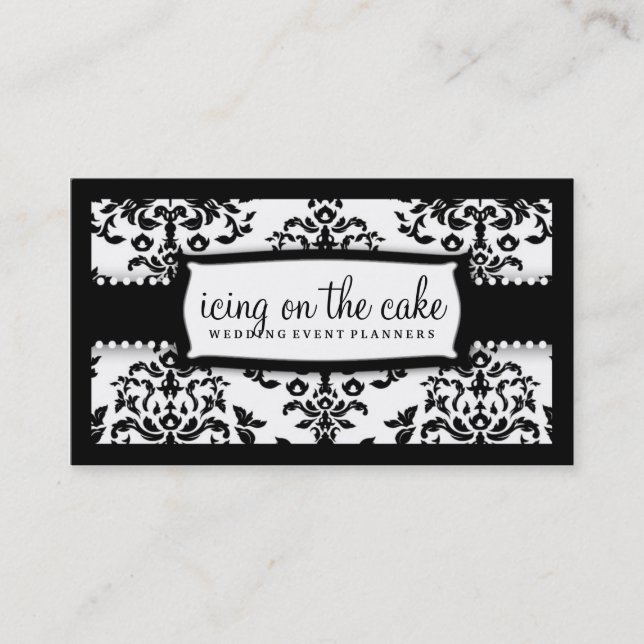 311 Icing on the Cake Sugar Frosting Business Card (Front)