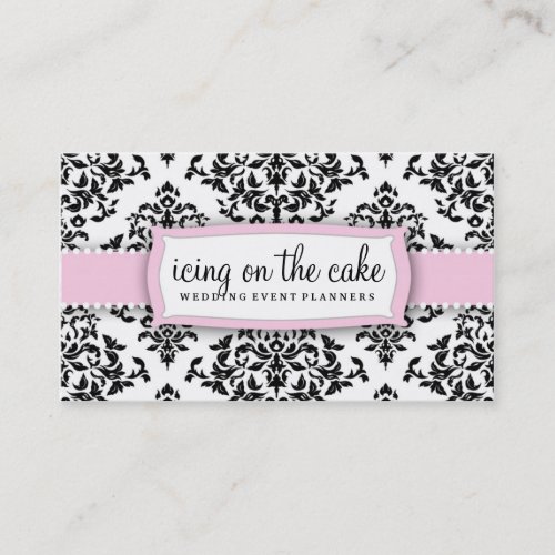 311 Icing On the Cake Sweet Pink Business Card