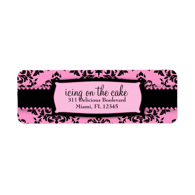 311 Icing on the Cake Sweet Pink Liquorice Label (Front)