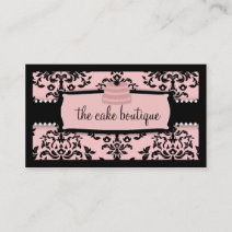 311 Icing on the Cake Tier Sweet Icing Pink Business Card