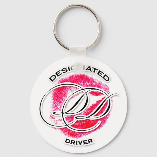 311-I'm A Double D (Designated  Driver) Keychain (Front)