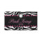 311 Jewelry Business Card Zebra Pink Dots Diamond