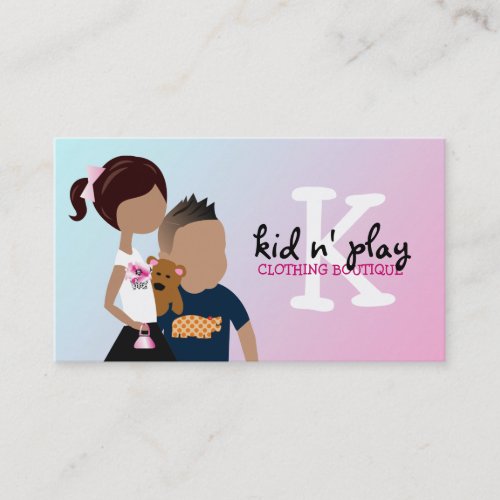 311-Kid's Boutique Business Card Template
