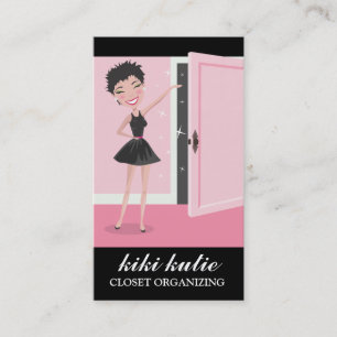 311 Kiki Cutie Open Door Business Card