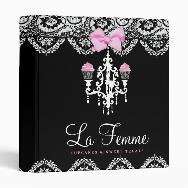 311 La Femme Cakes Black 3 Ring Binder (Front/Spine)