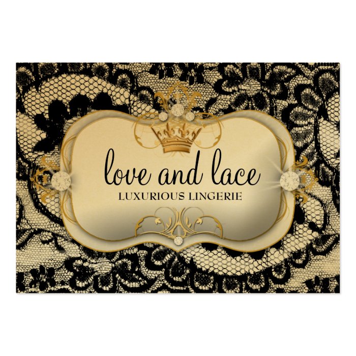 Luxe   Ciao Bella Metallic Gold Business Card Template