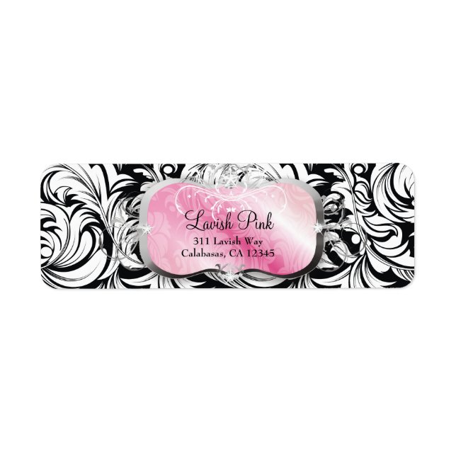 311 Lavish Pink Platter Label (Front)