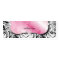 311 Lavish Pink Platter Silver Hang Tag BC
