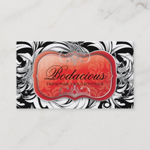 311 Lavish Red Plate Appointment Card Business Card