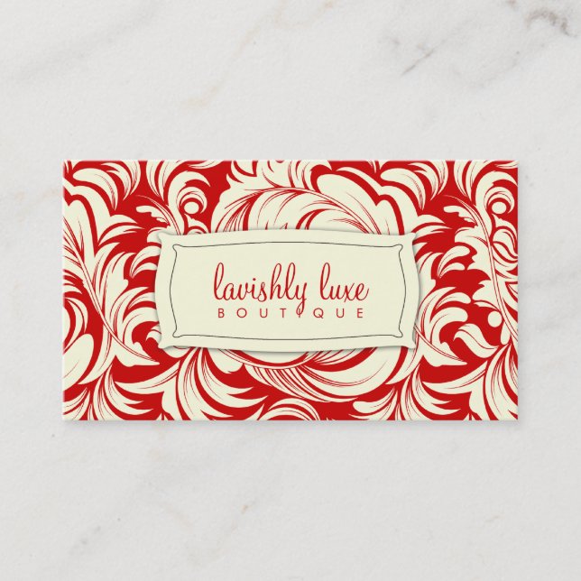 311 Lavishly Lainey Rouge Business Card (Front)