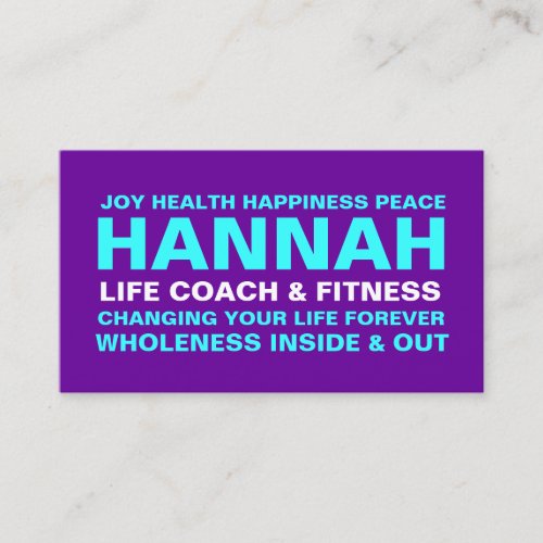 311 Life Coach Trainer Etc. Business Card Templates