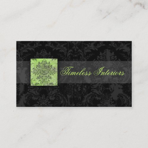 311 Lime Jolie Business Cards