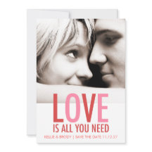 311 Love is All You Need Valentine Save the Date