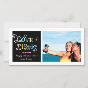 311-Love & Kisses Valentines Funky Card