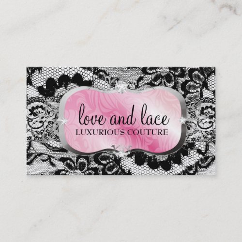 311 Love Lace Pink Platter Business Card
