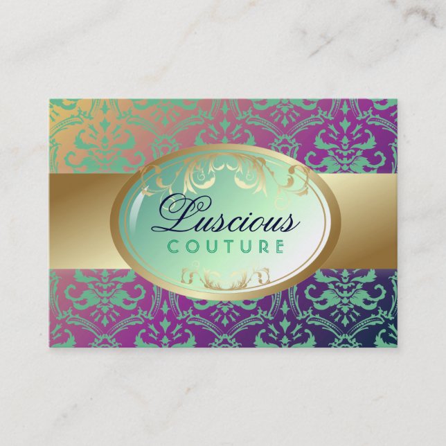 311-Luscious Glow - Aloha Fade Business Card (Front)