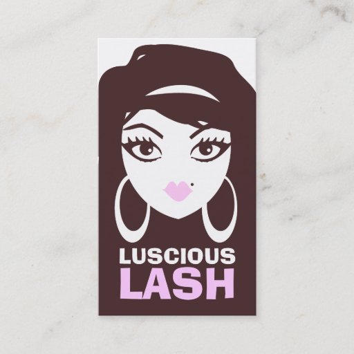 Customizable 311 Luscious Lash Business Cards