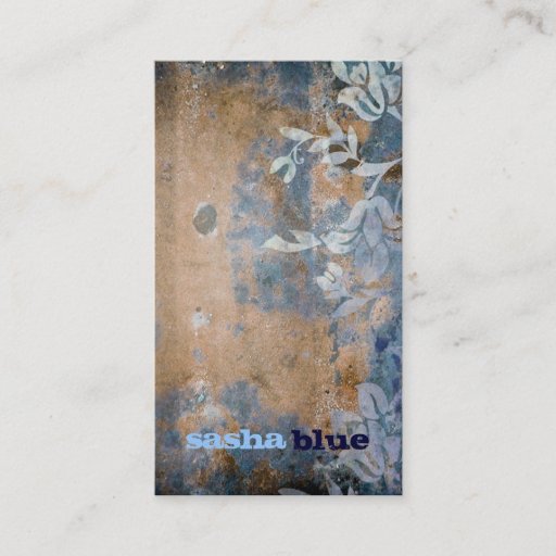 Customizable 311-Lusciously Rustic Golden Business Card Template