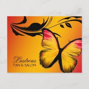 311 Lustrous Butterfly Sunset Postcard