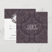 311 Luxuriously Purple Gray Certificate (Front/Back)