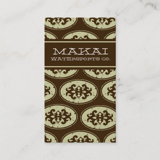 Customizable 311 MAKAI BUSINESS CARD PALM