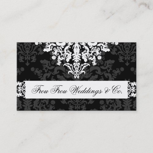 311-Miss Frou Frou | Night Business Card Templates