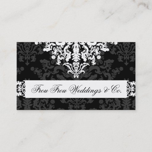 Customizable 311-Miss Frou Frou | Night Business Card Templates