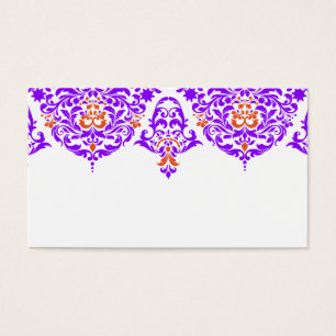 311 Mon Cherie Damask Fabulous Purple Orange