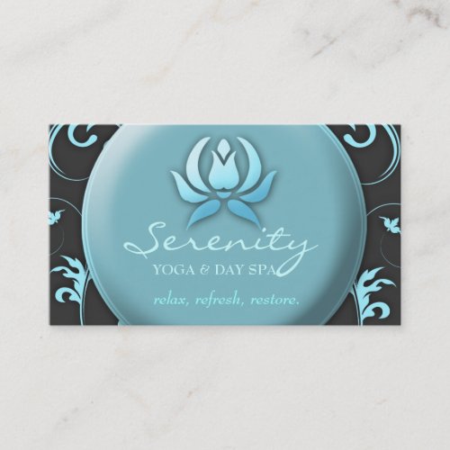 311 Peaceful Spa Delight with Appointment Business Card