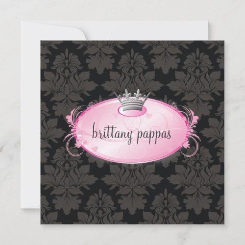 311-Pink Delight Invitation