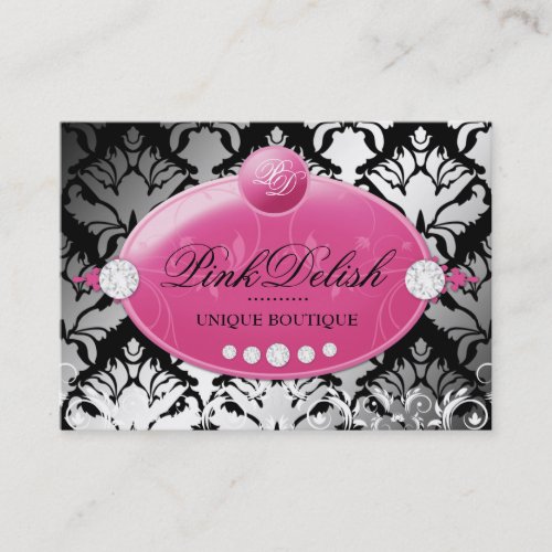 311 Pink Delish Deep Pink | 3.5 x 2.5 Business Card Templates