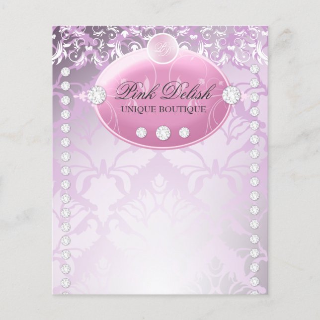 311-Pink Delish | Lilac Flyer (Front)