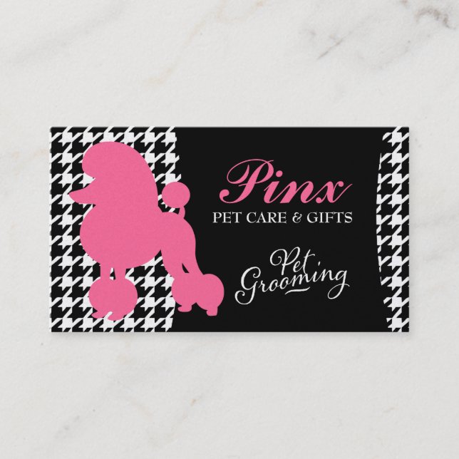 311 Pinx the Poodle Pet Card (Front)