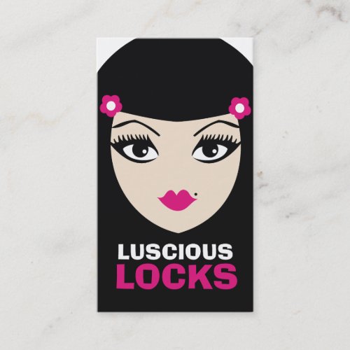 311 Pretty Pinup Appointment Card Business Card Template