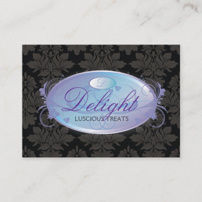 311-Purple Delight Business Card (Front)