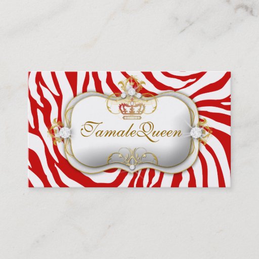 Customizable 311 Red Hott Queen Business Cards