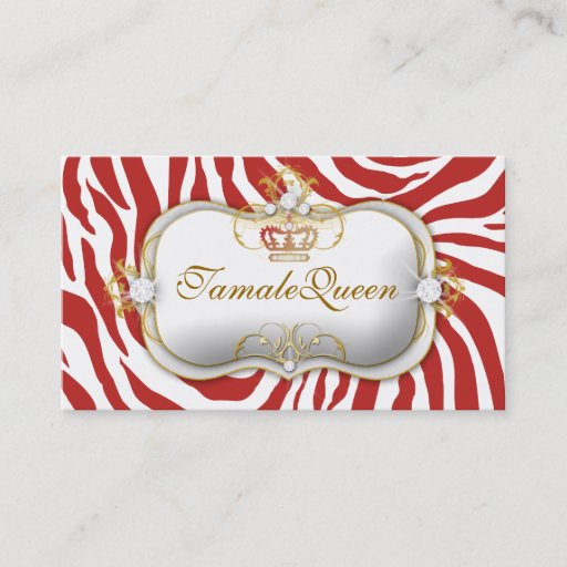 Customizable 311 Red Hott Queen Business Card
