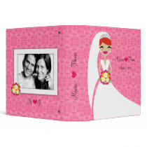 311-Redhead Bride Pink binders