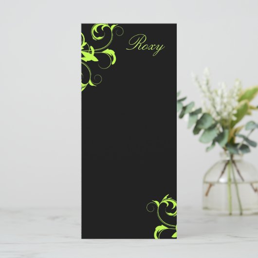 311 Roxy Lime Solid (Standing Front)