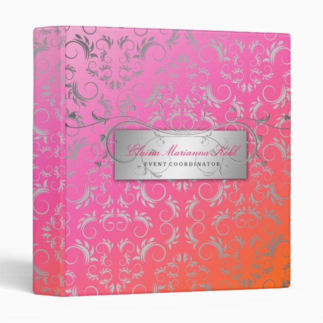 311-Silver Divine | Dreamsicle Binder (Front/Spine)