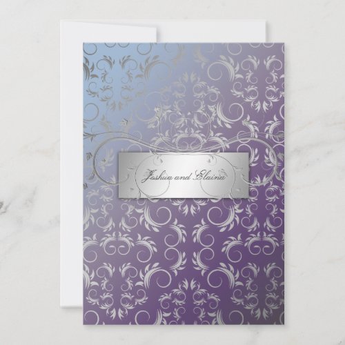 311 Silver Divine Hydrangea Custom Announcement