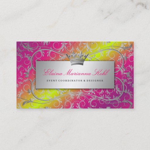 Customizable 311 Silver Divine Rose Stem Fade Business Card Templates
