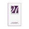 311-SIMPLY SQUARE MONOGRAM DEEP PURPLE