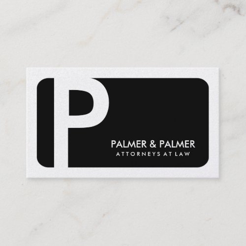 311-Sleek Corporate | Law Gold Card Business Cards