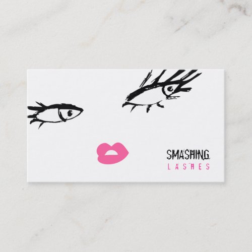 311 Smashing Lashes Business Card Templates